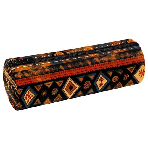 EJFICAHG Stiftetasche Ethnische Und Stammesmotive Mit Afrikanischem Muster Federmäppchen Schreibwarenetui Stifteetui Kosmetiktasche Kosmetiktasche Kosmetiktasche von EJFICAHG