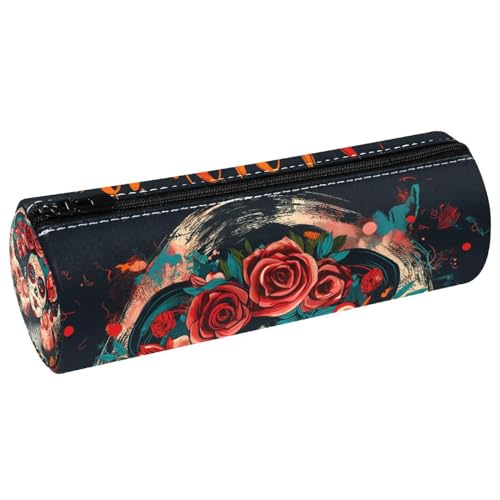 EJFICAHG Stiftetasche Girl Blumen Federmäppchen Schreibwarenetui Stifteetui Kosmetiktasche Kosmetiktasche Kosmetiktasche von EJFICAHG