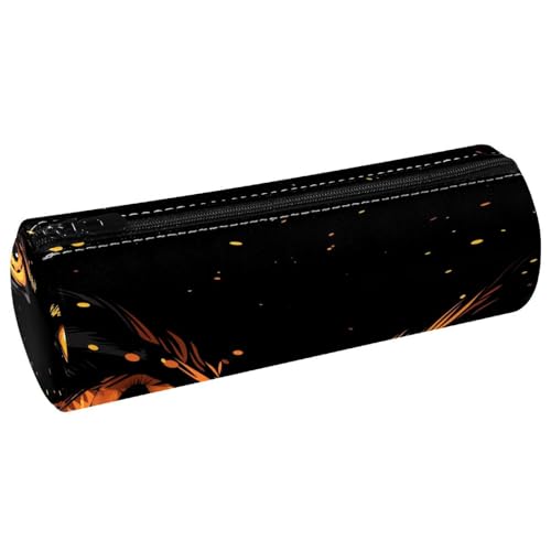 EJFICAHG Stiftetasche Halloween Spooky Eyes Federmäppchen Schreibwarenetui Stifteetui Kosmetiktasche Kosmetiktasche Kosmetiktasche von EJFICAHG