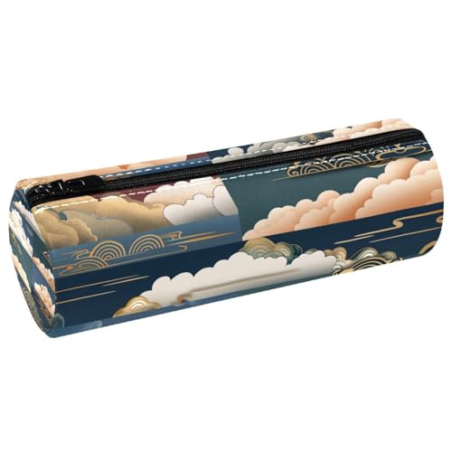 EJFICAHG Stiftetasche Japanische Stil-Wolken Federmäppchen Schreibwarenetui Stifteetui Kosmetiktasche Kosmetiktasche Kosmetiktasche von EJFICAHG