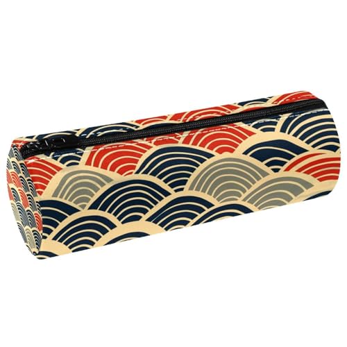 EJFICAHG Stiftetasche Japanische Welle Streifen Federmäppchen Schreibwarenetui Stifteetui Kosmetiktasche Kosmetiktasche Kosmetiktasche EJFICAHG Stiftetasche Japanische Welle Streifen Federmäppchen Schreibwarenetui Stifteetui Kosmetiktasche Kosmetiktasche Kosmetiktasche von EJFICAHG