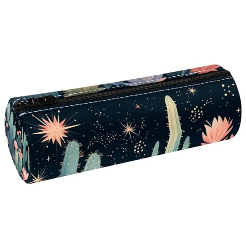 EJFICAHG Stiftetasche Kakteen Und Sukkulenten Muster Federmäppchen Schreibwarenetui Stifteetui Kosmetiktasche Kosmetiktasche Kosmetiktasche von EJFICAHG