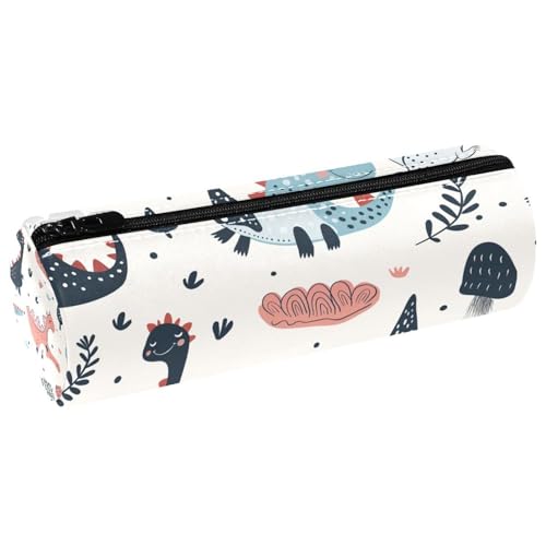 EJFICAHG Stiftetasche Kindliche Dinosaurier-Muster Federmäppchen Schreibwarenetui Stifteetui Kosmetiktasche Kosmetiktasche Kosmetiktasche von EJFICAHG
