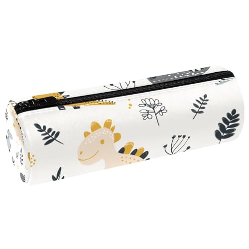 EJFICAHG Stiftetasche Kindliche Dinosaurier-Muster Federmäppchen Schreibwarenetui Stifteetui Kosmetiktasche Kosmetiktasche Kosmetiktasche von EJFICAHG