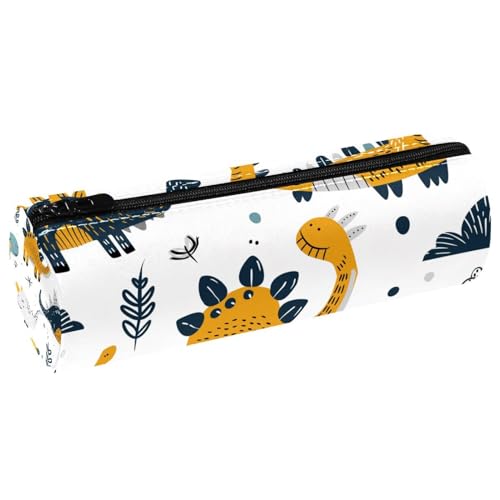 EJFICAHG Stiftetasche Kindliche Dinosaurier-Muster Federmäppchen Schreibwarenetui Stifteetui Kosmetiktasche Kosmetiktasche Kosmetiktasche von EJFICAHG