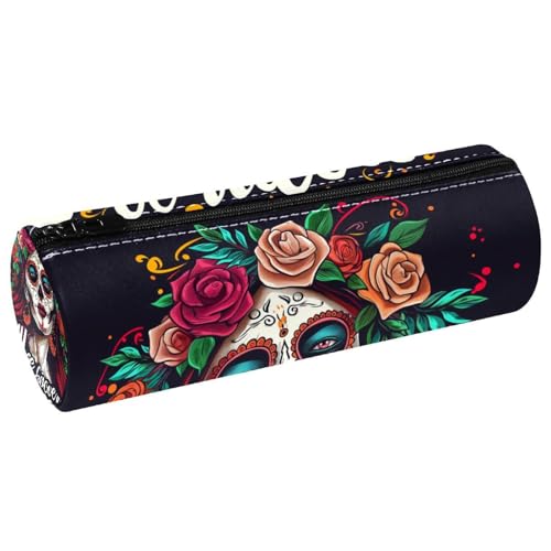 EJFICAHG Stiftetasche Mädchen Blumen Federmäppchen Schreibwarenetui Stifteetui Kosmetiktasche Kosmetiktasche Kosmetiktasche von EJFICAHG