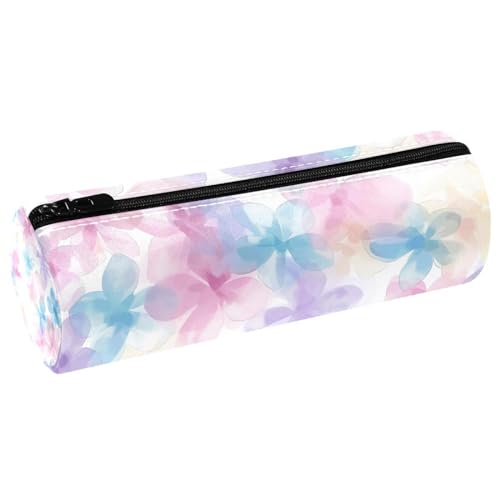 EJFICAHG Stiftetasche Niedliche Bunte Blumenmuster Federmäppchen Schreibwarenetui Stifteetui Kosmetiktasche Kosmetiktasche Kosmetiktasche von EJFICAHG