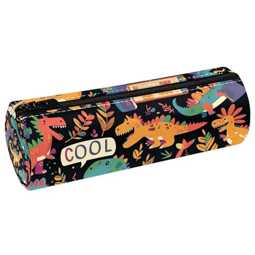 EJFICAHG Stiftetasche Niedliche Dinosaurier Muster Federmäppchen Schreibwarenetui Stifteetui Kosmetiktasche Kosmetiktasche Kosmetiktasche von EJFICAHG