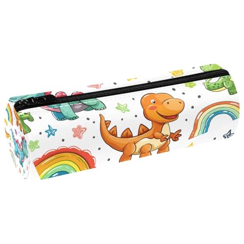 EJFICAHG Stiftetasche Niedliche Dinosaurier Muster Federmäppchen Schreibwarenetui Stifteetui Kosmetiktasche Kosmetiktasche Kosmetiktasche von EJFICAHG