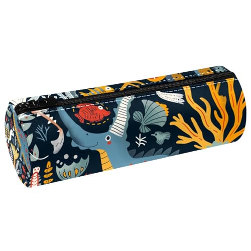 EJFICAHG Stiftetasche Niedliche Dinosaurier Muster Federmäppchen Schreibwarenetui Stifteetui Kosmetiktasche Kosmetiktasche Kosmetiktasche von EJFICAHG