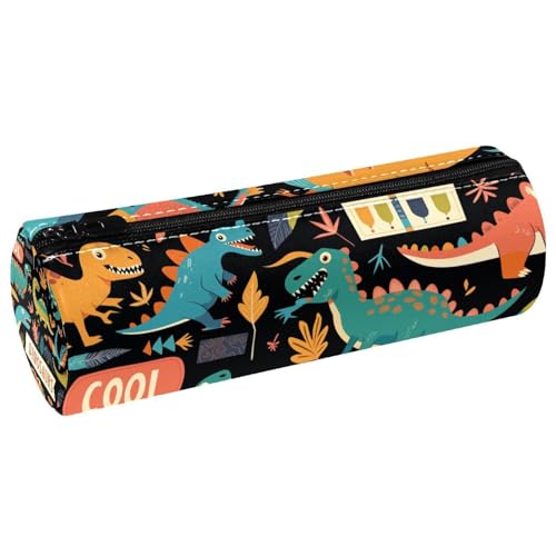 EJFICAHG Stiftetasche Niedliche Dinosaurier Muster Federmäppchen Schreibwarenetui Stifteetui Kosmetiktasche Kosmetiktasche Kosmetiktasche von EJFICAHG