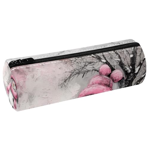 EJFICAHG Stiftetasche Niedliche Schneemann Weihnachten Schnee Federmäppchen Schreibwarenetui Stifteetui Kosmetiktasche Kosmetiktasche Kosmetiktasche von EJFICAHG