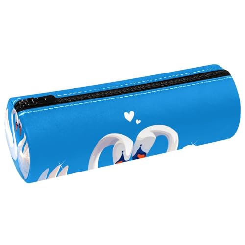 EJFICAHG Stiftetasche Niedliche Schwäne Liebe Federmäppchen Schreibwarenetui Stifteetui Kosmetiktasche Kosmetiktasche Kosmetiktasche von EJFICAHG