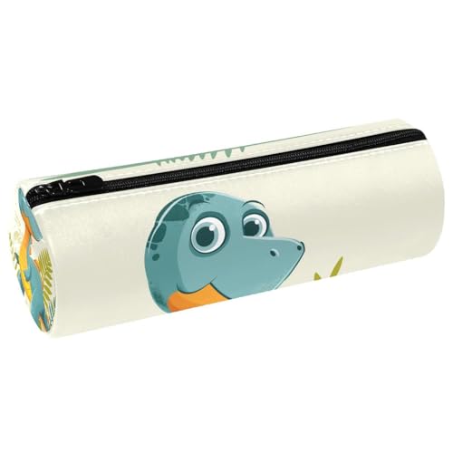 EJFICAHG Stiftetasche Niedlicher Dinosaurier Cartoon Federmäppchen Schreibwarenetui Stifteetui Kosmetiktasche Kosmetiktasche Kosmetiktasche von EJFICAHG