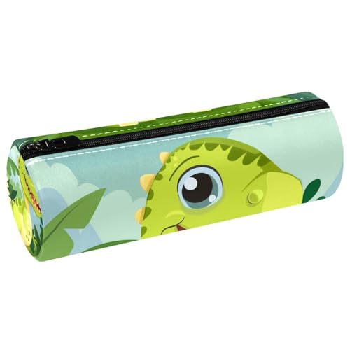 EJFICAHG Stiftetasche Niedlicher Dinosaurier Cartoon Federmäppchen Schreibwarenetui Stifteetui Kosmetiktasche Kosmetiktasche Kosmetiktasche von EJFICAHG