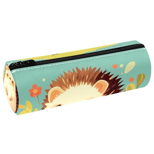 EJFICAHG Stiftetasche Niedliches Tier Hedghog Federmäppchen Schreibwarenetui Stifteetui Kosmetiktasche Kosmetiktasche Kosmetiktasche von EJFICAHG