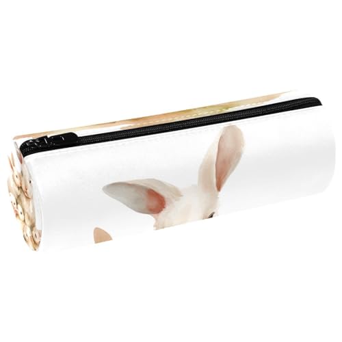 EJFICAHG Stiftetasche Ostern Kaninchen Bunny Federmäppchen Schreibwarenetui Stifteetui Kosmetiktasche Kosmetiktasche Kosmetiktasche von EJFICAHG