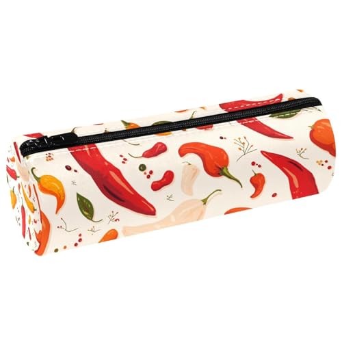 EJFICAHG Stiftetasche Peppers Muster Federmäppchen Schreibwarenetui Stifteetui Kosmetiktasche Kosmetiktasche Kosmetiktasche von EJFICAHG