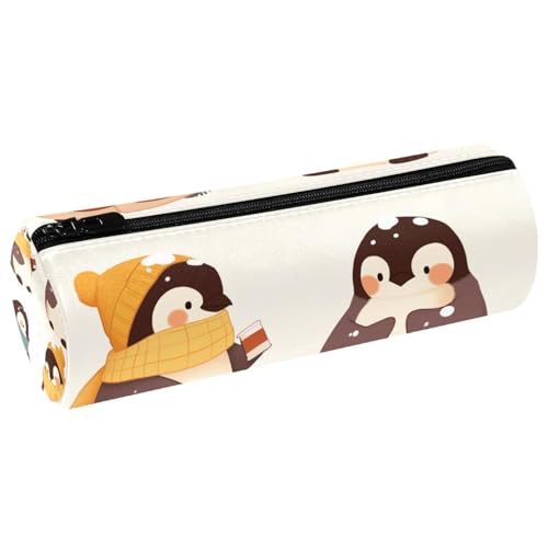 EJFICAHG Stiftetasche Pinguin-Set Federmäppchen Schreibwarenetui Stifteetui Kosmetiktasche Kosmetiktasche Kosmetiktasche von EJFICAHG