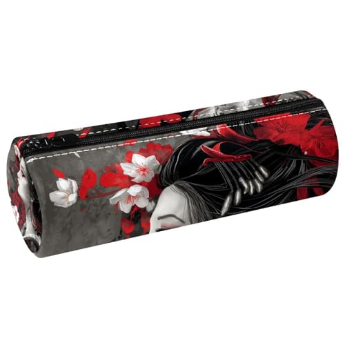 EJFICAHG Stiftetasche Schöne Geisha Federmäppchen Schreibwarenetui Stifteetui Kosmetiktasche Kosmetiktasche Kosmetiktasche von EJFICAHG