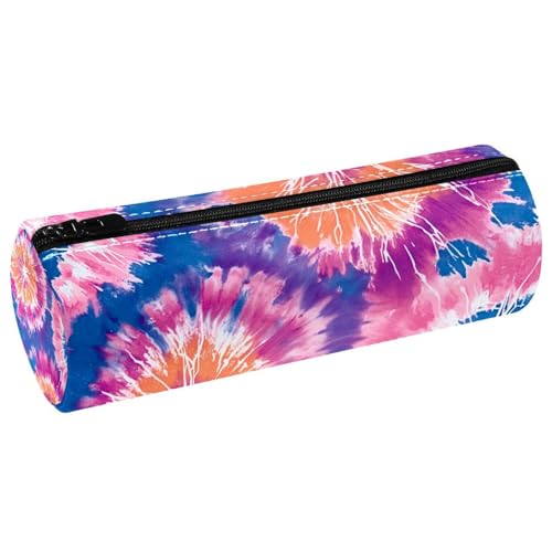 EJFICAHG Stiftetasche Tie Dye Kirsche Blütenblätter Federmäppchen Schreibwarenetui Stifteetui Kosmetiktasche Kosmetiktasche Kosmetiktasche von EJFICAHG