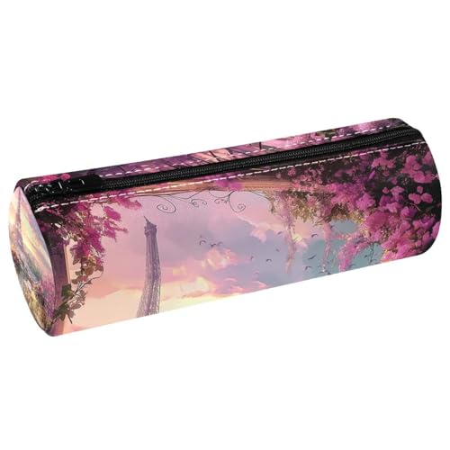 EJFICAHG Stiftetasche Verträumte Landschaft Eiffel-Handtuch Federmäppchen Schreibwarenetui Stifteetui Kosmetiktasche Kosmetiktasche Kosmetiktasche von EJFICAHG