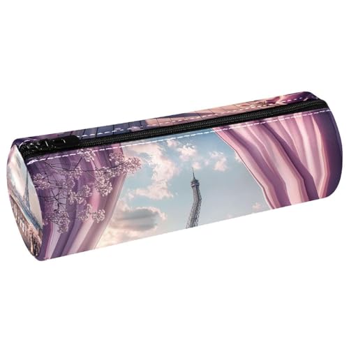 EJFICAHG Stiftetasche Verträumte Landschaft Eiffelturm-Handtuch Federmäppchen Schreibwarenetui Stifteetui Kosmetiktasche Kosmetiktasche Kosmetiktasche von EJFICAHG