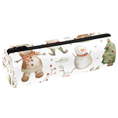 EJFICAHG Stiftetasche Weihnachten Niedlicher Schneemann Muster Federmäppchen Schreibwarenetui Stifteetui Kosmetiktasche Kosmetiktasche Kosmetiktasche EJFICAHG Stiftetasche Weihnachten Niedlicher Schneemann Muster Federmäppchen Schreibwarenetui Stifteetui Kosmetiktasche Kosmetiktasche Kosmetiktasche von EJFICAHG