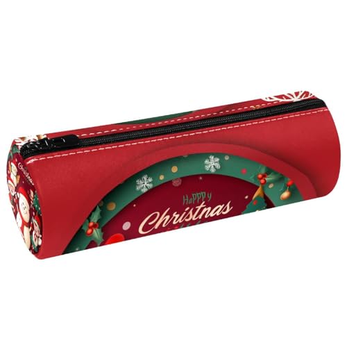EJFICAHG Stiftetasche Weihnachten Weihnachtsmann Cute Snowman Federmäppchen Schreibwarenetui Stifteetui Kosmetiktasche Kosmetiktasche Kosmetiktasche von EJFICAHG