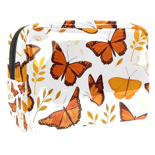 Kosmetiktaschen Für Frauen Rosa Kuchen Dessert Schminkkoffer Reisetasche Kosmetiktasche Organizer 18.5x7.5x13cm von EJFICAHG