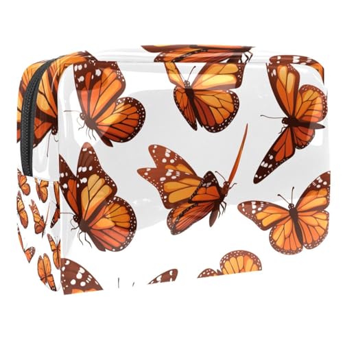 Kosmetiktaschen Für Frauen Rosa Kuchen Dessert Schminkkoffer Reisetasche Kosmetiktasche Organizer 18.5x7.5x13cm von EJFICAHG