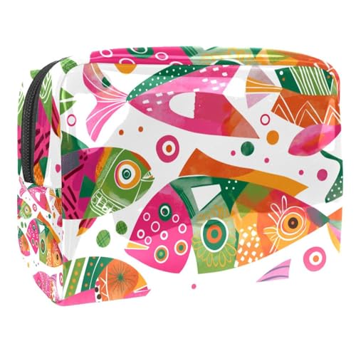 Kosmetiktaschen Für Frauen Schminkkoffer Reisetasche Kosmetiktasche Organizer 18.5x7.5x13cm von EJFICAHG