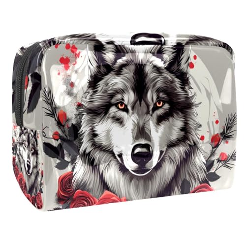 Kosmetiktaschen Für Frauen Schminkkoffer Reisetasche Kosmetiktasche Organizer 18.5x7.5x13cm von EJFICAHG