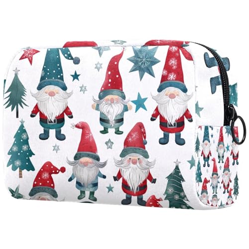 Kosmetiktaschen Für Frauen Weihnachten Sterne Hintergrund Schminkkoffer Reisetasche Kosmetiktasche Organizer von EJFICAHG