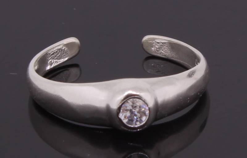 Cz Verstellbarer Toe Ring Sterlingsilber 925 von EJewelryPlus