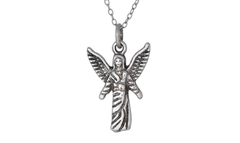 sterling Silber 925 Erzengel Chamuel, Engel Der Friedlichen Beziehungen, Charm Anhänger, Oxidiert | Hergestellt in Usa sterling Silber 925 Erzengel Chamuel, Engel Der Friedlichen Beziehungen, Charm Anhänger, Oxidiert | Hergestellt in Usa von EJewelryPlus
