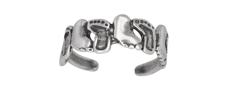 sterling Silber 925 Füße Zehenring Größenverstellbar | Hergestellt in Usa von EJewelryPlus