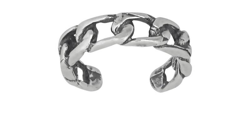 sterling Silber 925 Panzerkette Kette Link Zehe Ring Größe Verstellbaren, Oxidiert | Hergestellt in Usa sterling Silber 925 Panzerkette Kette Link Zehe Ring Größe Verstellbaren, Oxidiert | Hergestellt in Usa von EJewelryPlus