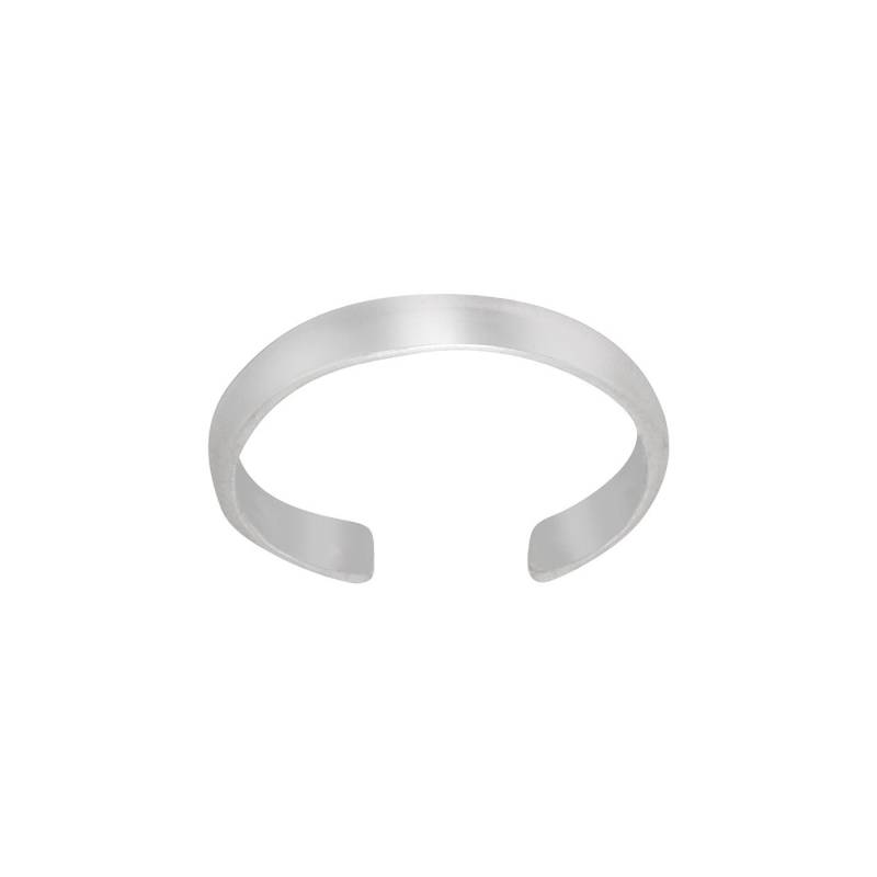 sterling Silber 925 Plain Band Design Zehenring Größenverstellbar | Hergestellt in Usa von EJewelryPlus