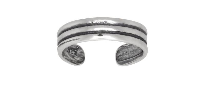 sterling Silber 925 Triple Gefüttert Zehenring Größenverstellbar | Hergestellt in Usa von EJewelryPlus