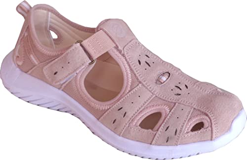 EKO FIT Garda - Lässige Trekkingsandale mit Memory Foam HERAUSNEHMBARE INNERSOLE - ROSA 40 von EKO FIT