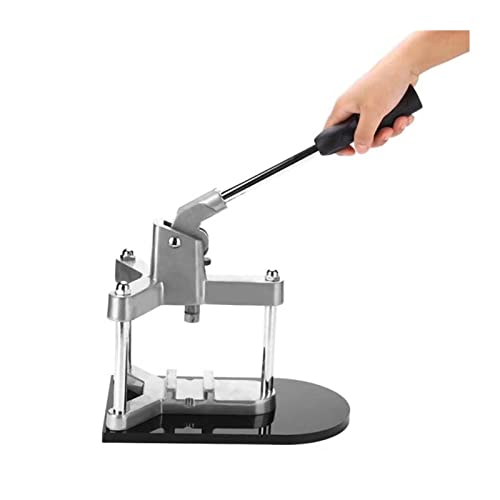 Buttonmaschine Button Press Machine Button Maker For DIY Bastelbedarf Mit 25 Mm/32 Mm/37 Mm/44 Mm/50 Mm/56 Mm/58 Mm/75 Mm Form Button Maker Zubehör(MachineOnly NoMold) von EKOUQIN