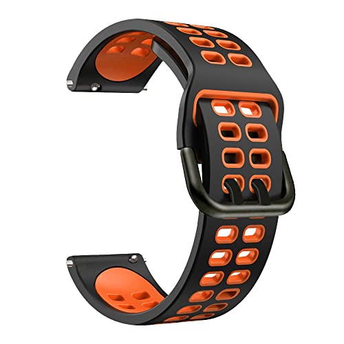 EKSIL 20 mm Sport-Silikon-Uhrenarmband für Venu 2 Plus 2Plus / Vivoactive 3 3t Smartwatch-Armband für Garmin Move Sport/Style/Luxe Armband, 20mm For Vivoactive 3 3t, Achat von EKSIL