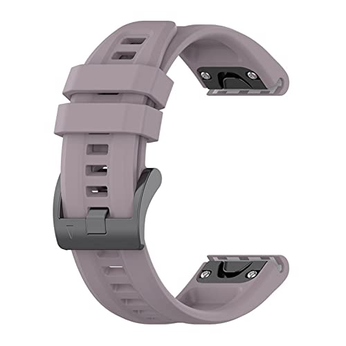 EKSIL 26 22 20 mm Armband für Garmin Fenix 7X 7 7S Pro 5X 5 5S 6X 6 6S 3HR Einfache Passform Schnellverschluss Sport Silikon Uhrenarmband, 26 mm, Achat von EKSIL