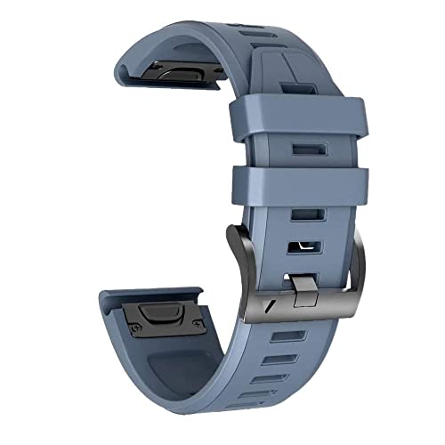 EKSIL Armband für Garmin Fenix 7 7X 6X 6 Pro 5X 5 Plus Epix 3 3HR 935, 26, 22 mm, leicht anzubringen, Schnellverschluss-Armband, 22mm Fenix 5 935 945, Achat von EKSIL