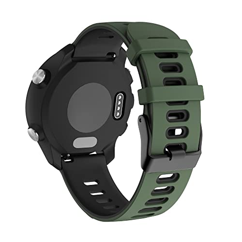 EKSIL Smartwatch-Armband für Garmin Forerunner 245 245M 645 745 158 Handgelenk, schnell anzubringen, Silikon, Vivoactive3 Venu 2 Plus, 20 / 22 mm, For Vivoactive 4, Achat von EKSIL