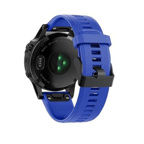EKSIL Weiches Uhrenarmband für Garmin Fenix 5X 5 5S Plus 3 3HR 6 6S 6X Pro Watch Schnellverschluss Silikon Armband Ersatzband, 26mm Fenix 5X 3HR, Achat von EKSIL