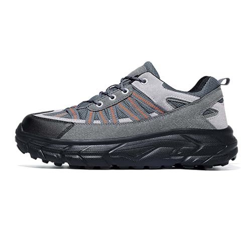 EKSMA Große Wanderschuhe, Ultraleichte Outdoor-Freizeit-Gummisohle, Vier-Jahreszeiten-Sportschuhe(Gray,EU 40) von EKSMA