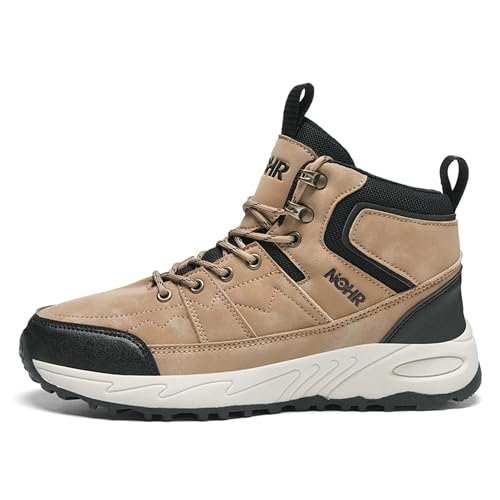 EKSMA Herrenschuhe Wanderschuhe Herren Herbst und Winter Plus Outdoor Freizeitschuhe, Sportschuhe, Arbeitsstiefel(Camel,EU 47) von EKSMA
