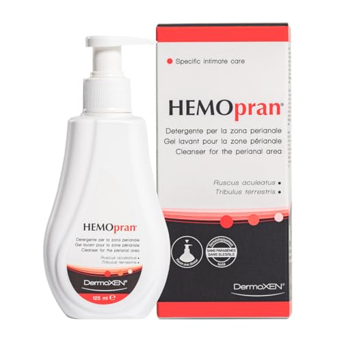 HEMOpran Intimwaschgel für die tägliche Analhygiene | Sanfte Reinigung bei empfindlicher Haut | Gegen Juckreiz und Analfissur | Intimpflege Gel für Männer, Frauen & Kinder | 125 ml HEMOpran Intimwaschgel für die tägliche Analhygiene | Sanfte Reinigung bei empfindlicher Haut | Gegen Juckreiz und Analfissur | Intimpflege Gel für Männer, Frauen & Kinder | 125 ml von HEMOPRAN